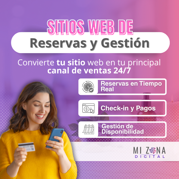 sitios web reservas